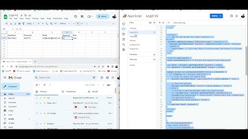 Google Sheet Web Apps Script LogIn SingUp  System, Login with Email Approval Notification