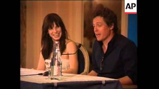 Grant And Bullock Teasing Each Other