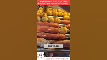 BẾP NƯỚNG XÚC XÍCH, XIÊN QUE 7 THANH NHIỆT - 0966158389