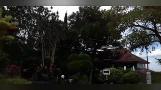 sarapan di hotel seulawah grand view batu - malang sambil lihat gunung