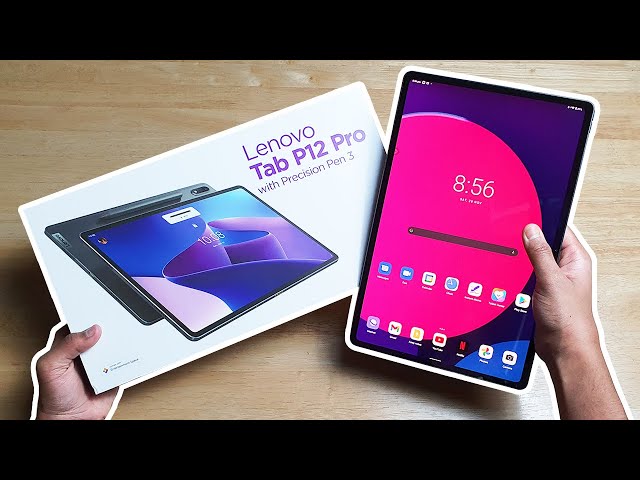 Lenovo Tab P12 Pro with Precision Pen 3 Unboxing & First