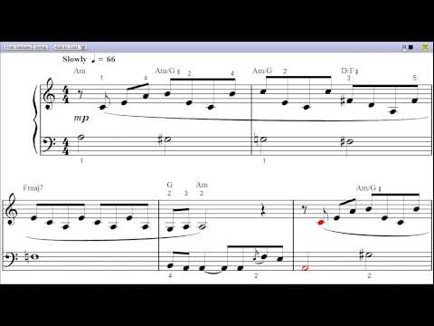 "Stairway to Heaven" by Led Zeppelin - Piano Sheet Music (Preview)