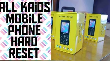 How To Hard Reset MTN KaiOS Mobile. Yadda ake Cire Security Daga Wayar MTN KaiOS.