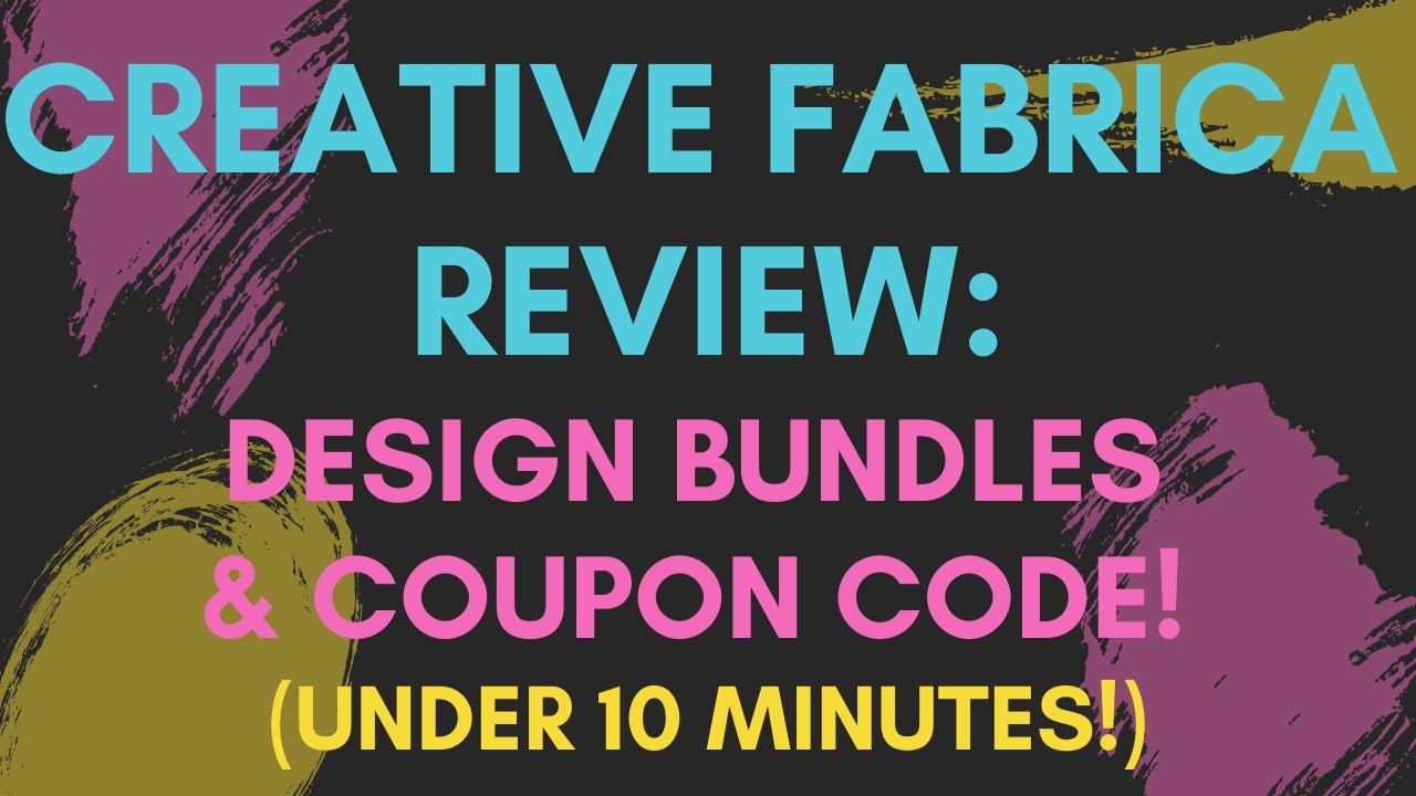 Download Creative Fabrica Review Of Design Bundles Creative Fabrica Coupon Code Under 10 Minutes Youtube PSD Mockup Templates