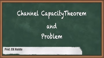 Understanding Channel Capacity Theorem : GATE Communication Explained