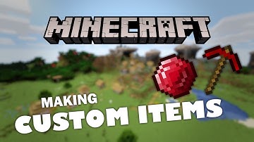 Minecraft: How to Add Custom Items Without Making a Mod