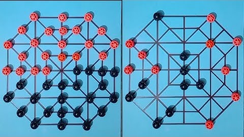 22 beads village style game  || 2 player mind game || learn to play