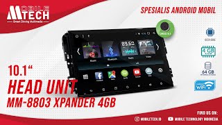 Mtech Android Double Din Head Unit Mitsubishi Xpander 10 Inch 4GB 64GB