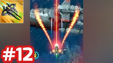 Wing Fighter - Gameplay Walkthrough - Part 12 Shadow Of Sea (iOS/Android)