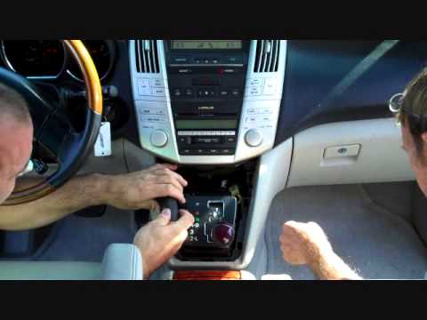 Lexus RX Stereo Removal 2004-2009 - YouTube 2003 dodge air bag wiring diagram 