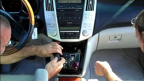 Lexus RX Stereo Removal 2004 - 2009 = Car Stereo HELP