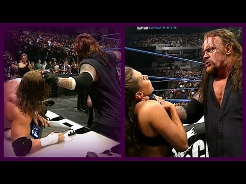The Undertaker vs Triple H w/ Stephanie McMahon-Helmsley No DQ Match 7/13/00