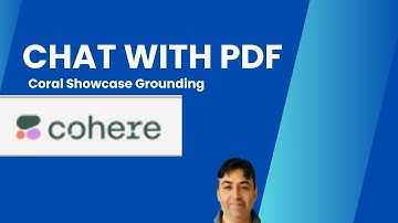 Chat with PDF with Coral Showcase Grounding