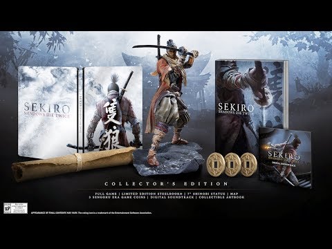 SEKIRO　ディスクケース Sekiro: Shadows Die Twice - Replacement PS4 Cover and Case