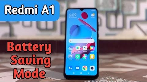 How To Enable Battery Saving Mode In Redmi A1, Redmi A1,Battery Saving Mode Kaise Enable Kare