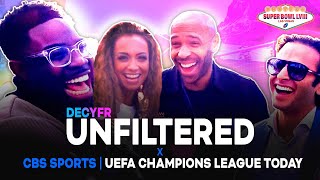 Decyfr UNFILTERED: Super Bowl LVIII (Feat. Thierry Henry, Kate Abdo and Micah Richards) | CBS Sports