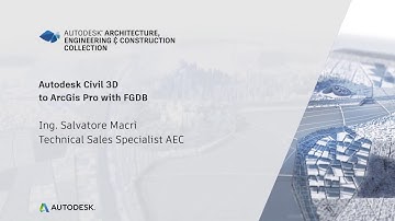 Works with Geodatabase with Autodesk Civil 3D and Esri ArcGis Pro