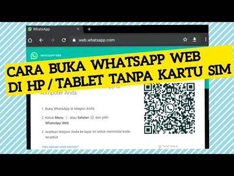 Video: Bisakah Anda menggunakan web WhatsApp di tablet?