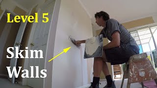 How to Skim Coat Drywall