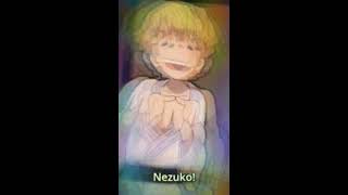 zenitsu says “Nezuko-chan~~” for 1 minute straight