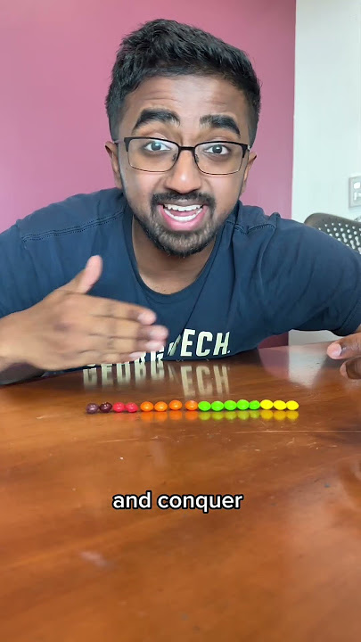 The wonky skittle problem 🫠