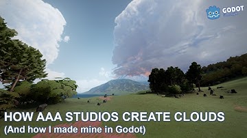 How AAA studios make volumetric clouds (and how I made it a plugin for Godot)