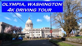 Olympia, Washington | 4k Driving Tour | Dashcam