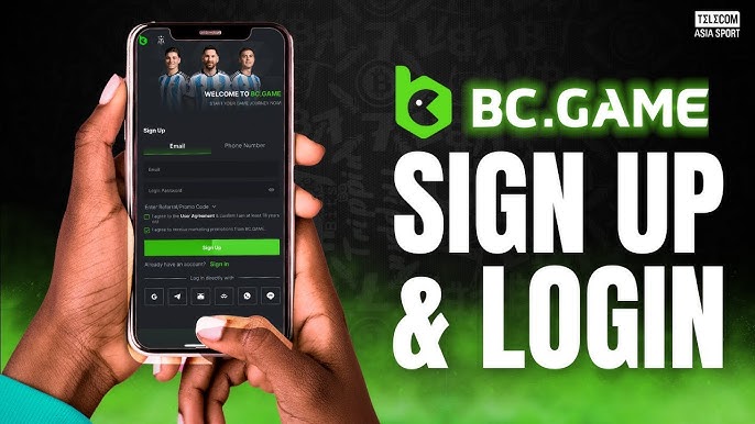 BC.GAME TUTORIAL: HOW TO SIGN UP AND LOGIN TO YOUR BC.GAME ACCOUNT - YouTube