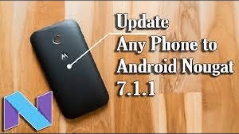 How to Upgrade Your Android Phone in Nougat 7.1.1 Without Root With Nougat UI Beta Launcher -
