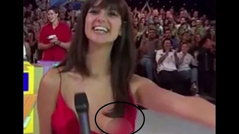 Danielle Atkin's Wardrobe Malfunction While presen...