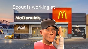 (TF2 uberduck.ai) Scout is working at McDonald