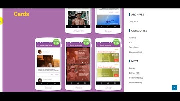 Material Design UI Android Template App v1 1 free Download