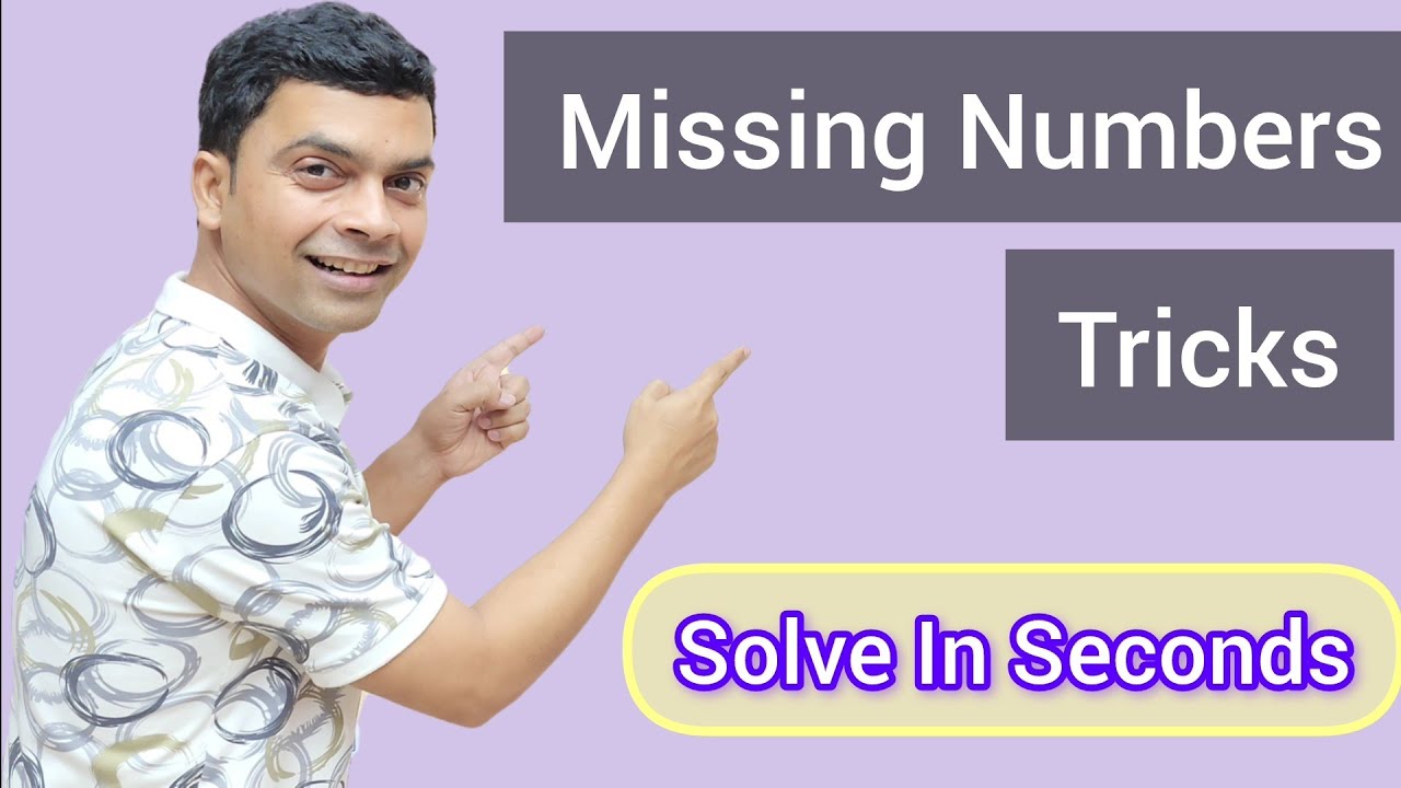 Missing Numbers Tricks | Reasoning Tricks | Maths Tricks | imran sir maths