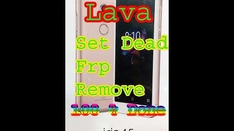Lava iris 45/ LN9820 Flashing done 100% solution