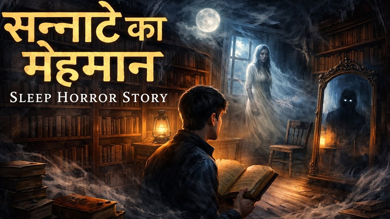 Sannate Ka Mehmaan – Haunted Library Sleep Horror Story | Hindi Ghost Story 2026