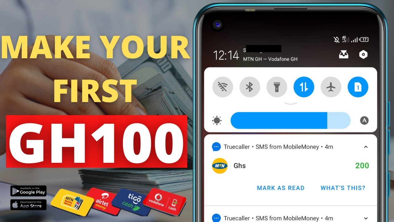 Earn GHs100 Daily Through Mobile Money 2024💰How to Trade Cryptocurrency