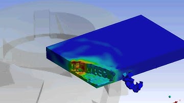 Ansys Workbench explicit dynamics shell end milling of AlSi 1045 example 4