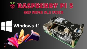 Windows 11 su SSD NVMe - PCIe M.2 - Raspberyy PI 5