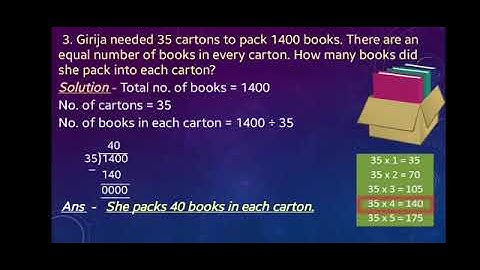 Std.5: Sub.:Maths: Chapter. 4. Multiplication and Division