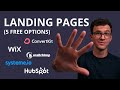 5 Best Free Landing Page Software