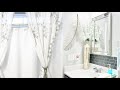 PART2 - BATHROOM DECORATING IDEAS|SHOWER CURTAINS|GUEST BATHROOM MAKEOVER & TOUR