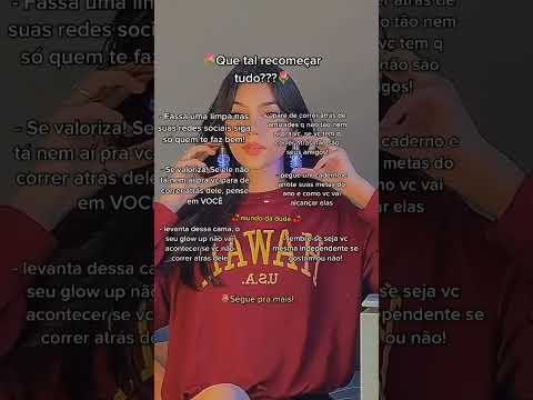 como recomeçar sua