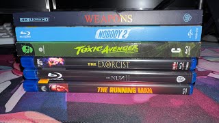 October 2025 Physical Media Haul | Blu Rays, 4ks