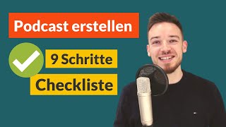 Podcast erstellen: So einfach geht's (9 Schritte Anleitung)