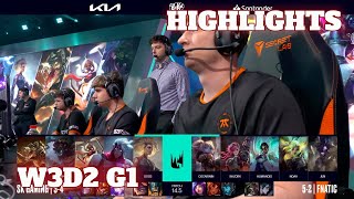 SK vs FNC - Highlights | Week 3 Day 2 LEC Spring 2024 | SK Gaming vs Fnatic W3D2