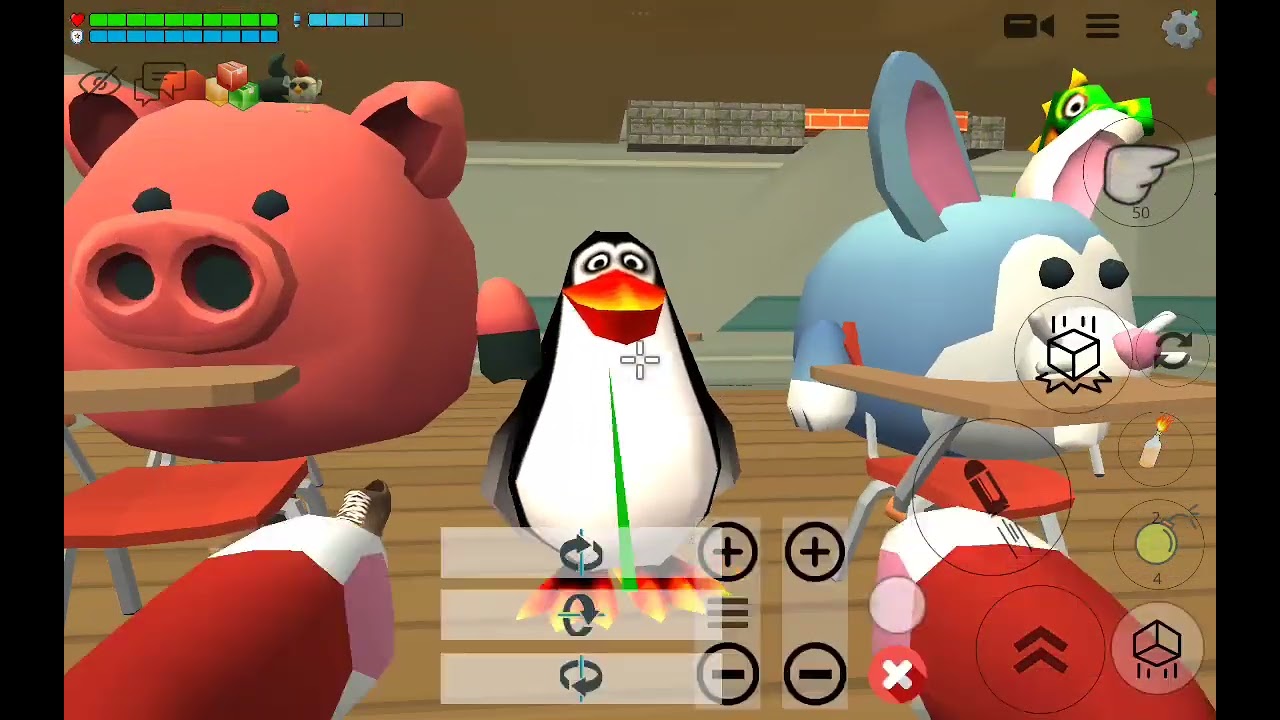 Школа Chicken Gun сезон4 серия 5 гарик туники игорь его рисует что он стал зеленым учитель заметил