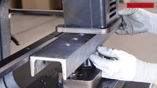 HOW TO MAKE SEVERAL PARTS WITH THE HYDRAULIC PRESS MACHINE NARGESA MX700