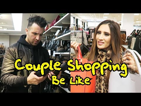 Couple Shopping Be Like | OZZY RAJA