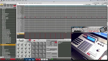 Akai MPC Renaissance sample based workflow overview and quick track.