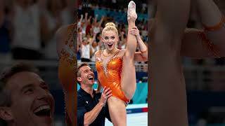 The Concentration And Surprise Moments During Gymnastics Performances